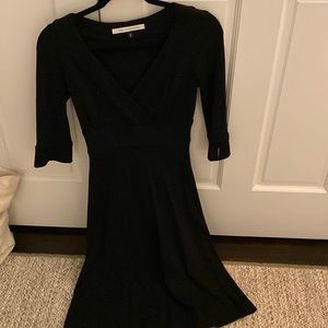 Diane vonFurstenburg, Black MIDI Dress